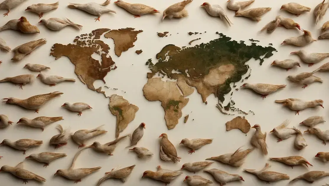 Gripe Aviária Impacta Exportações de Carne de Frango em 12,9%