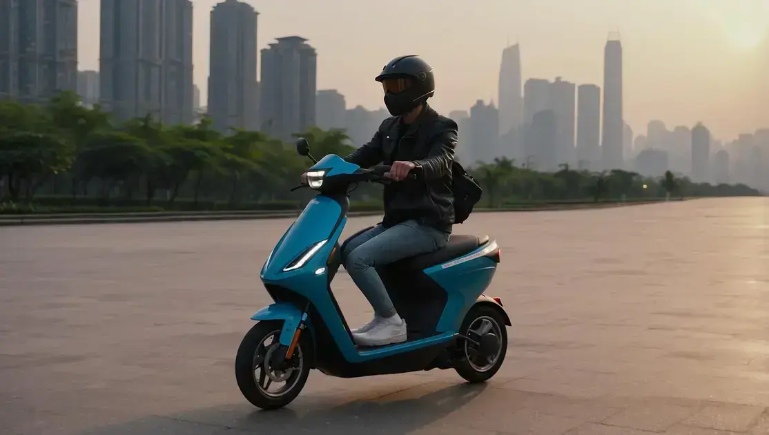 Scooters Elétricos Impulsionam Baterias de Sal na China