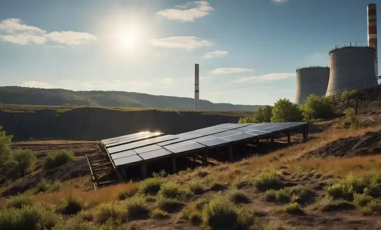 Transformação de Minas de Carvão em Plantas Solares até 2030