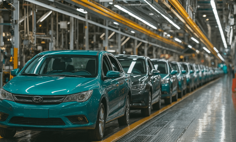 Primeira fábrica da BYD na Bahia impulsiona mercado automotivo