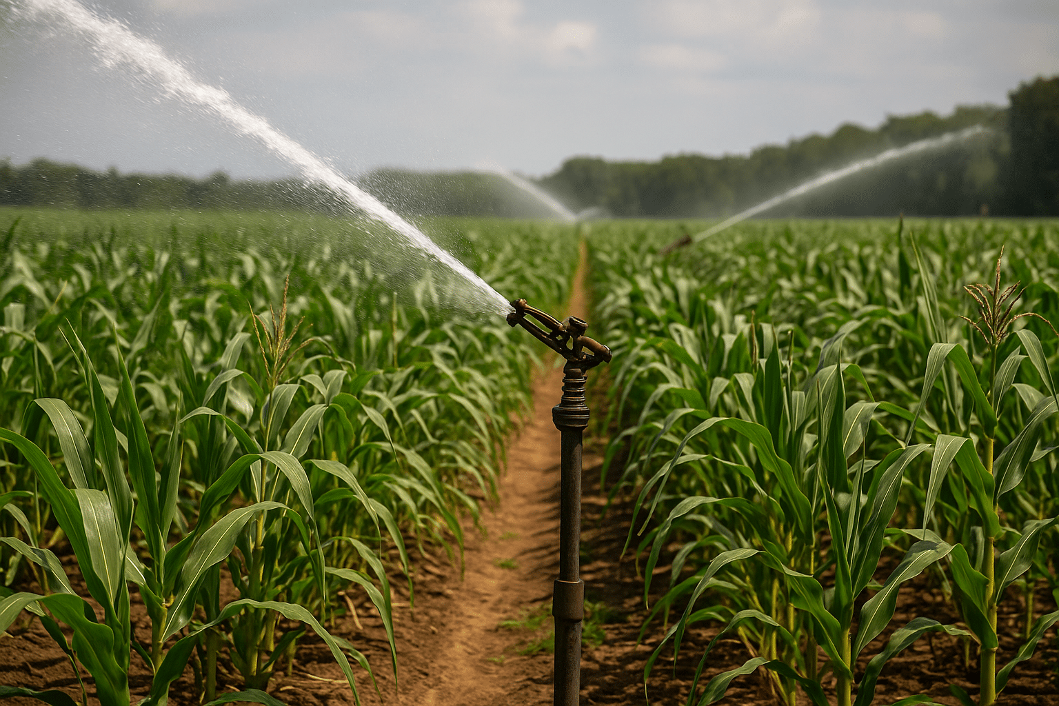 Governo de MT revoga taxa sobre irrigação após solicitação de produtores