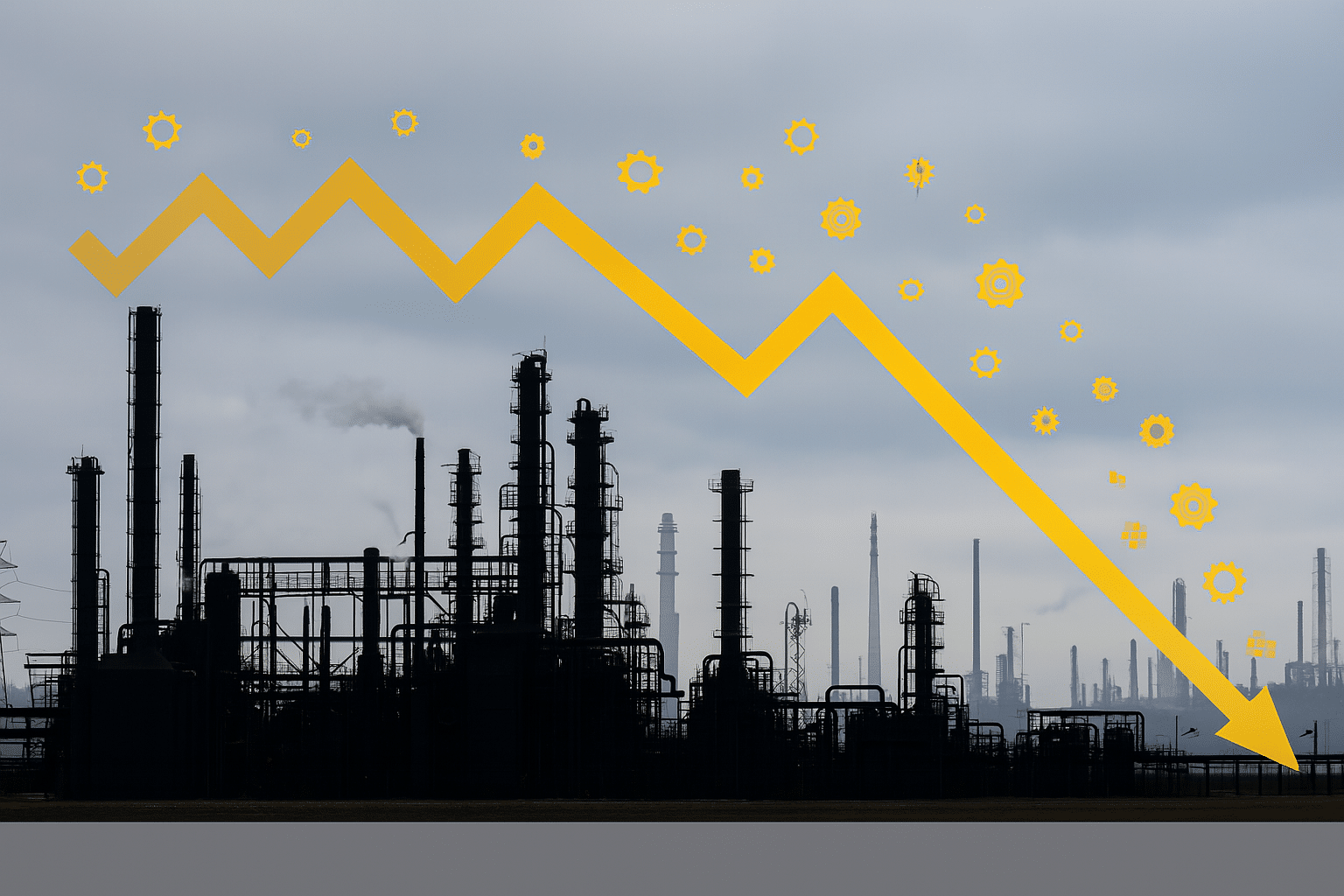 Preços da indústria caem 1,29% em maio