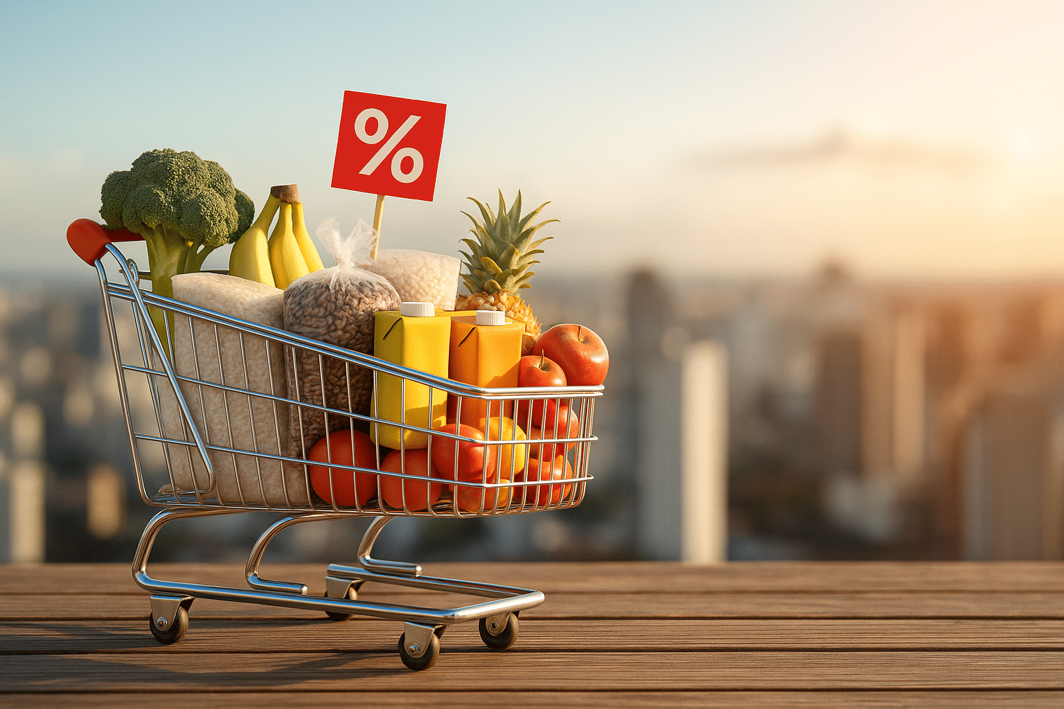Preço da cesta básica cai em 11 capitais brasileiras