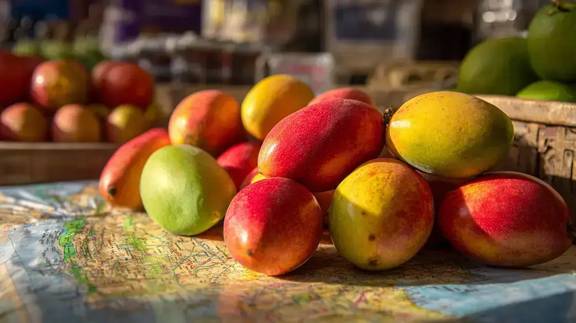 Exportação de Frutas: Brasil Celebra Manga Campeã no Mercado