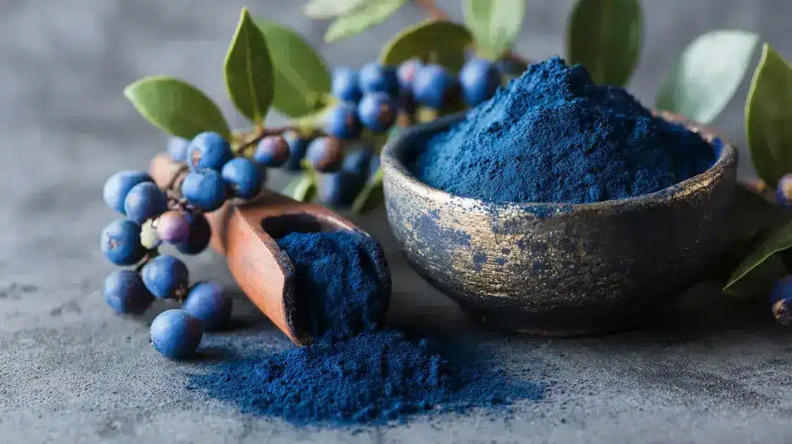 FDA aprova corante azul natural de fruta gardenia