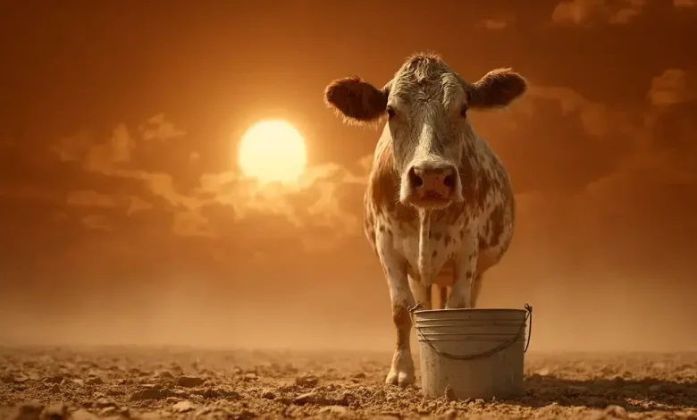 Ondas de Calor Ameaçam Produção Global de Leite