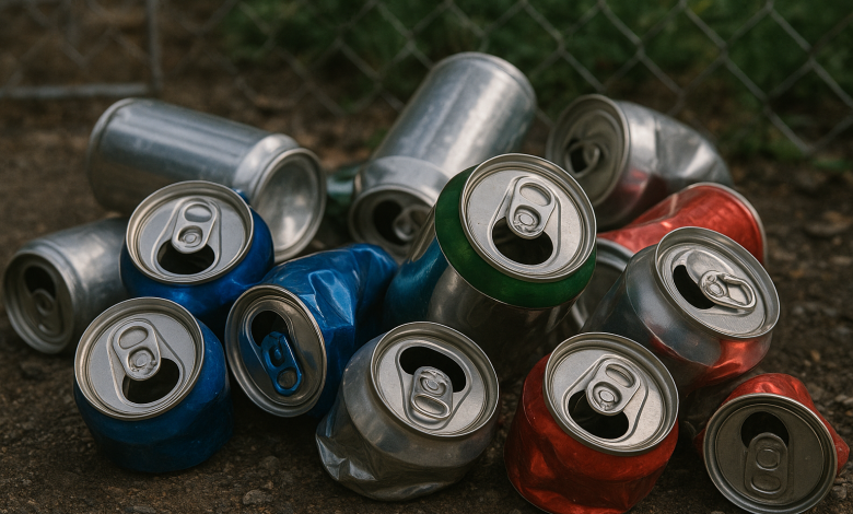 Brasil atinge 97,3% de reciclagem de latinhas de alumínio em 2024
