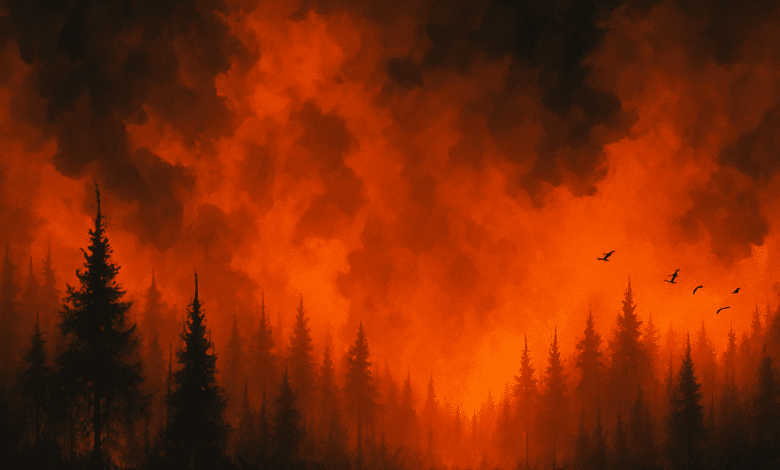 Fumaça de incêndios florestais é 14 vezes mais mortal do que se pensava
