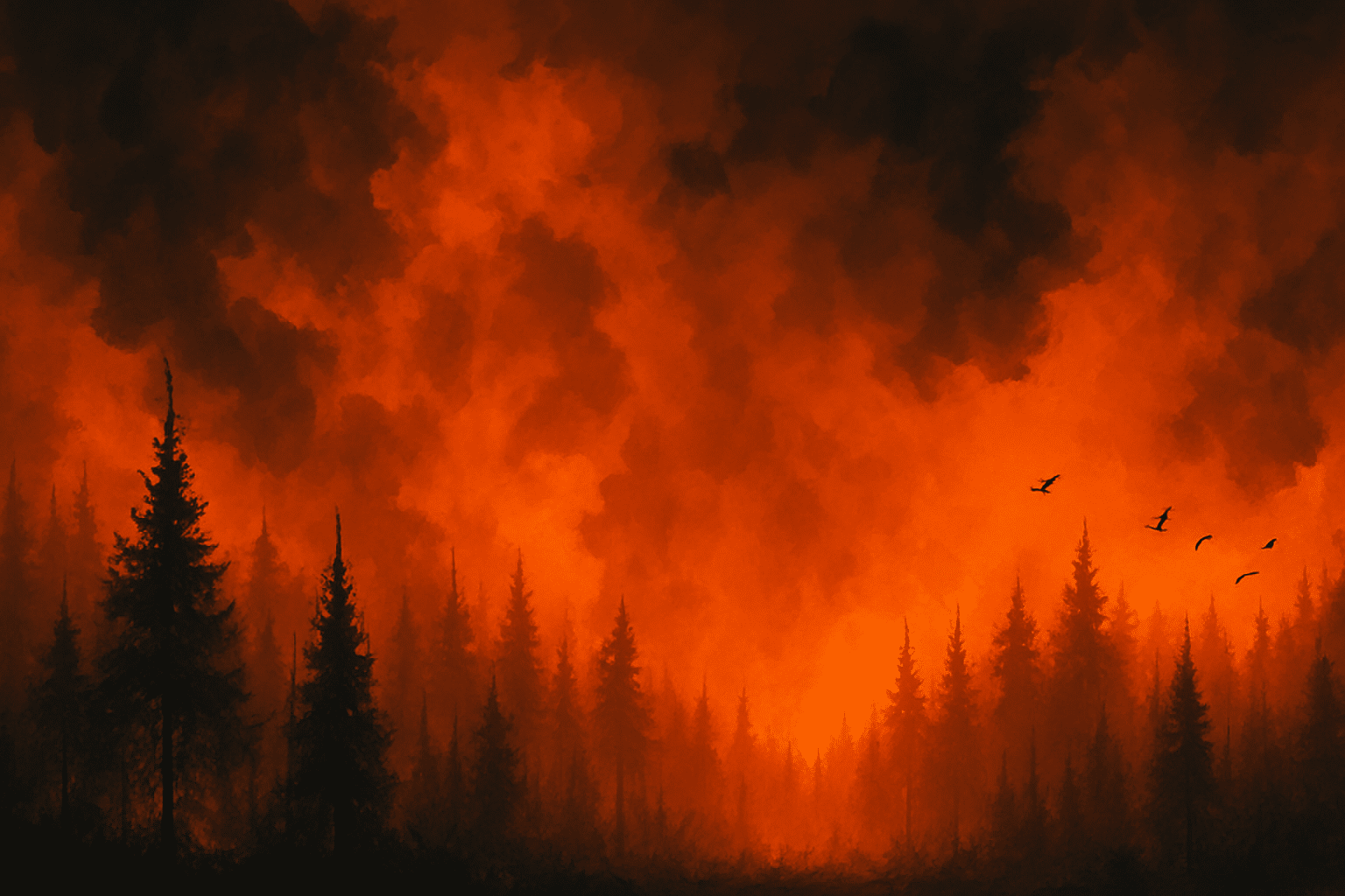 Fumaça de incêndios florestais é 14 vezes mais mortal do que se pensava