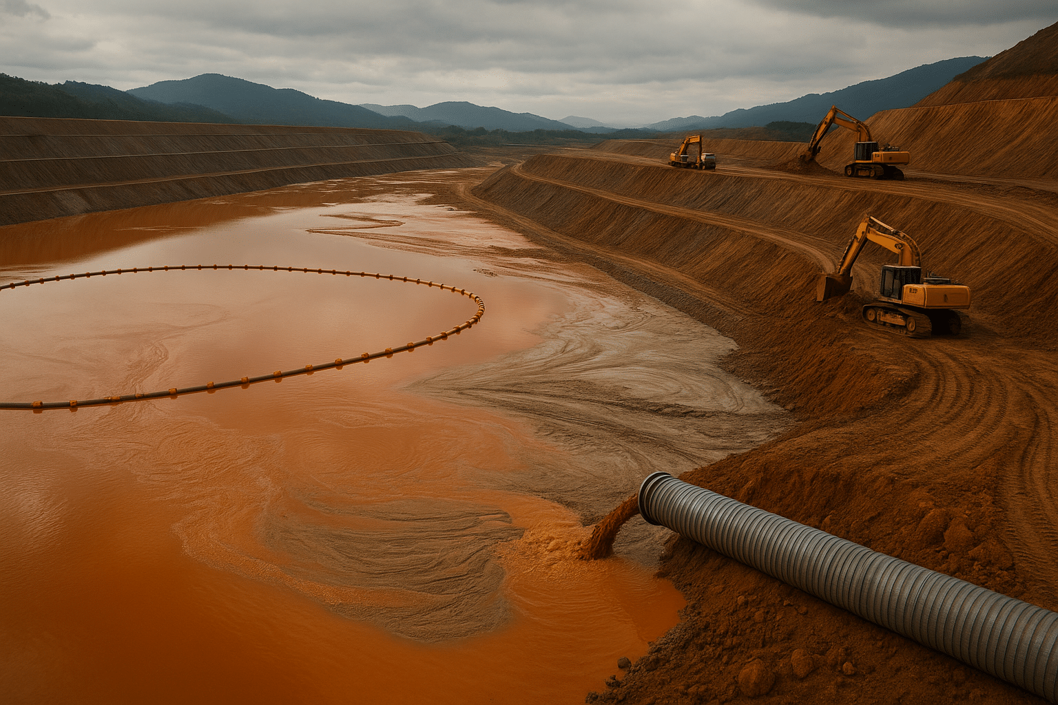 Rejeitos de mineração viram solução para despoluir rios