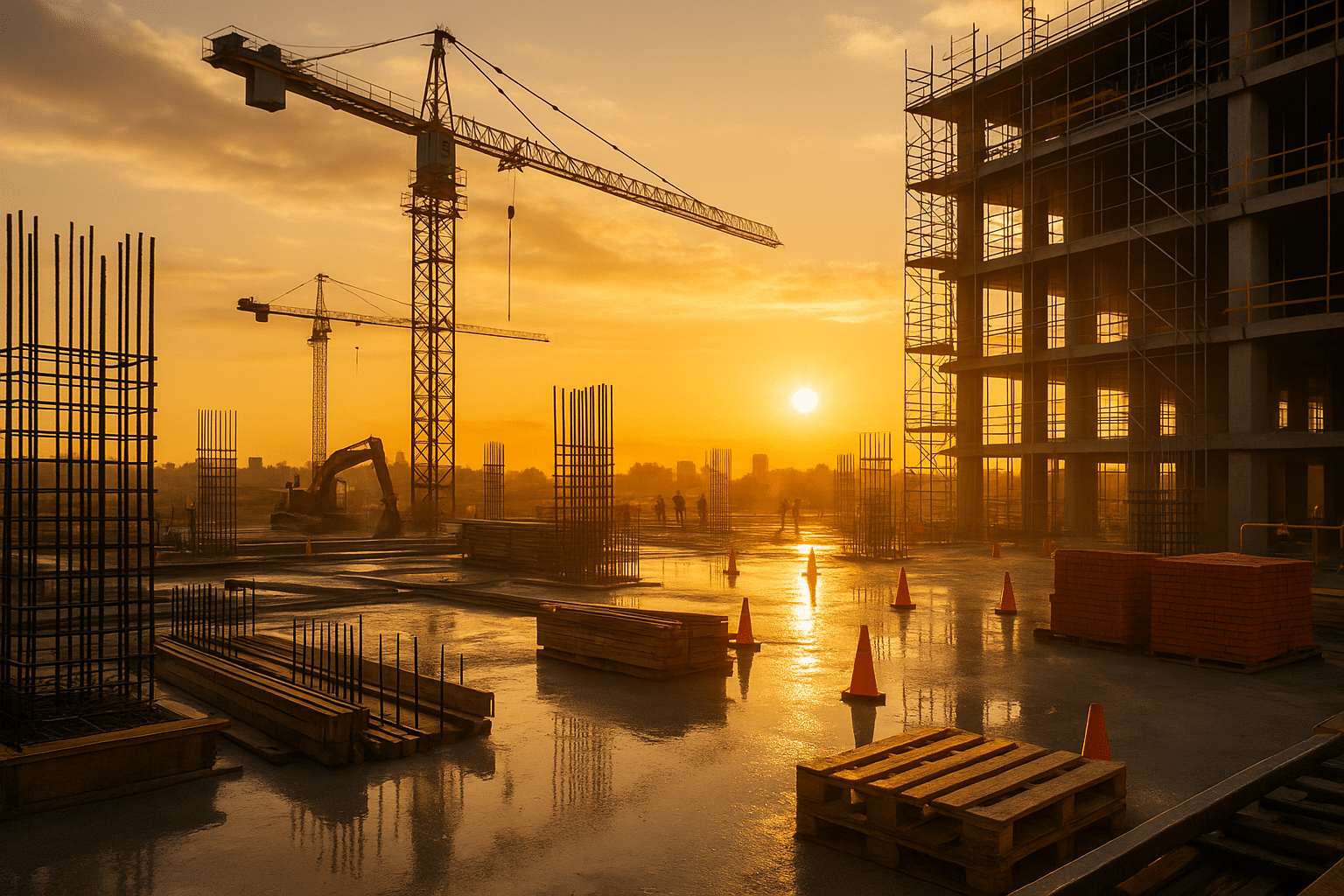 Economia circular na construção civil transforma resíduos em recursos