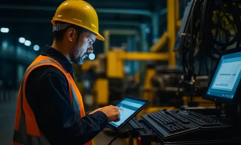 Automação no mercado de trabalho.