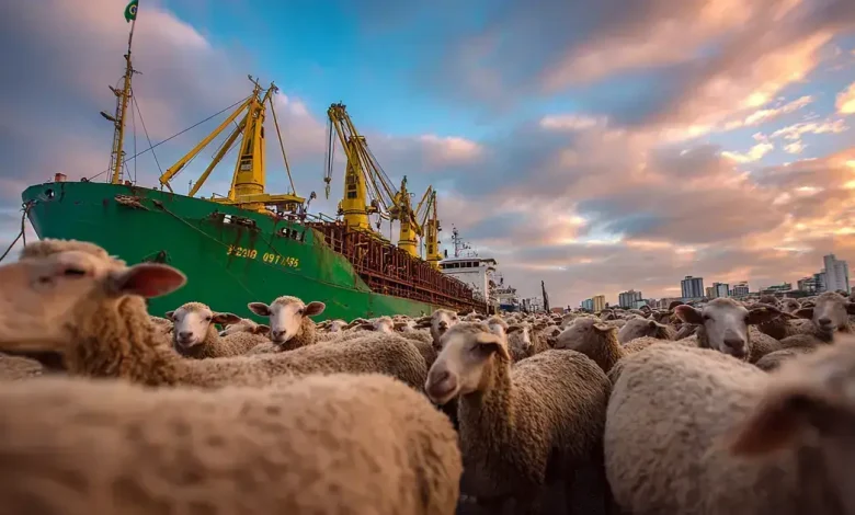 Exportação de Ovinos do Brasil para Argélia Impulsiona Mercado