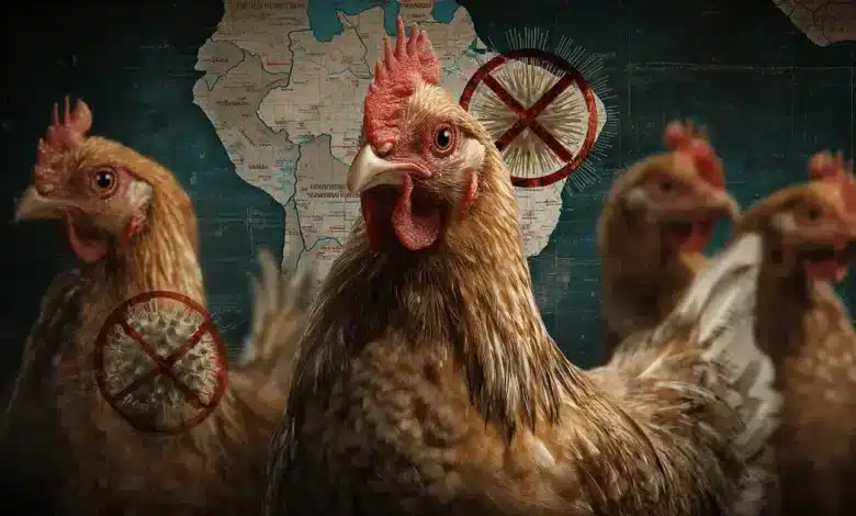 Gripe Aviária na Argentina Suspende Exportações de Aves