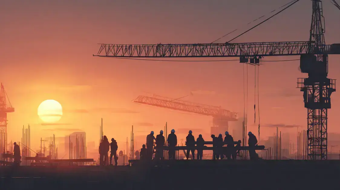 Preços da Construção Desaceleram em Julho com Materiais e Mão de Obra