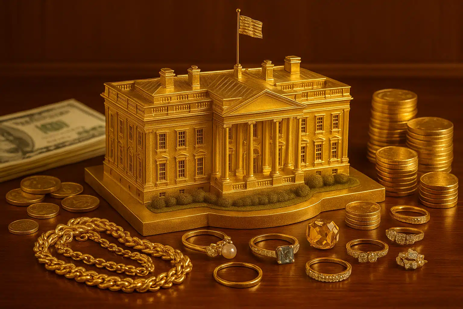 Fortuna de Trump quase dobra em 2025 e chega a US$ 7,3 bilhões