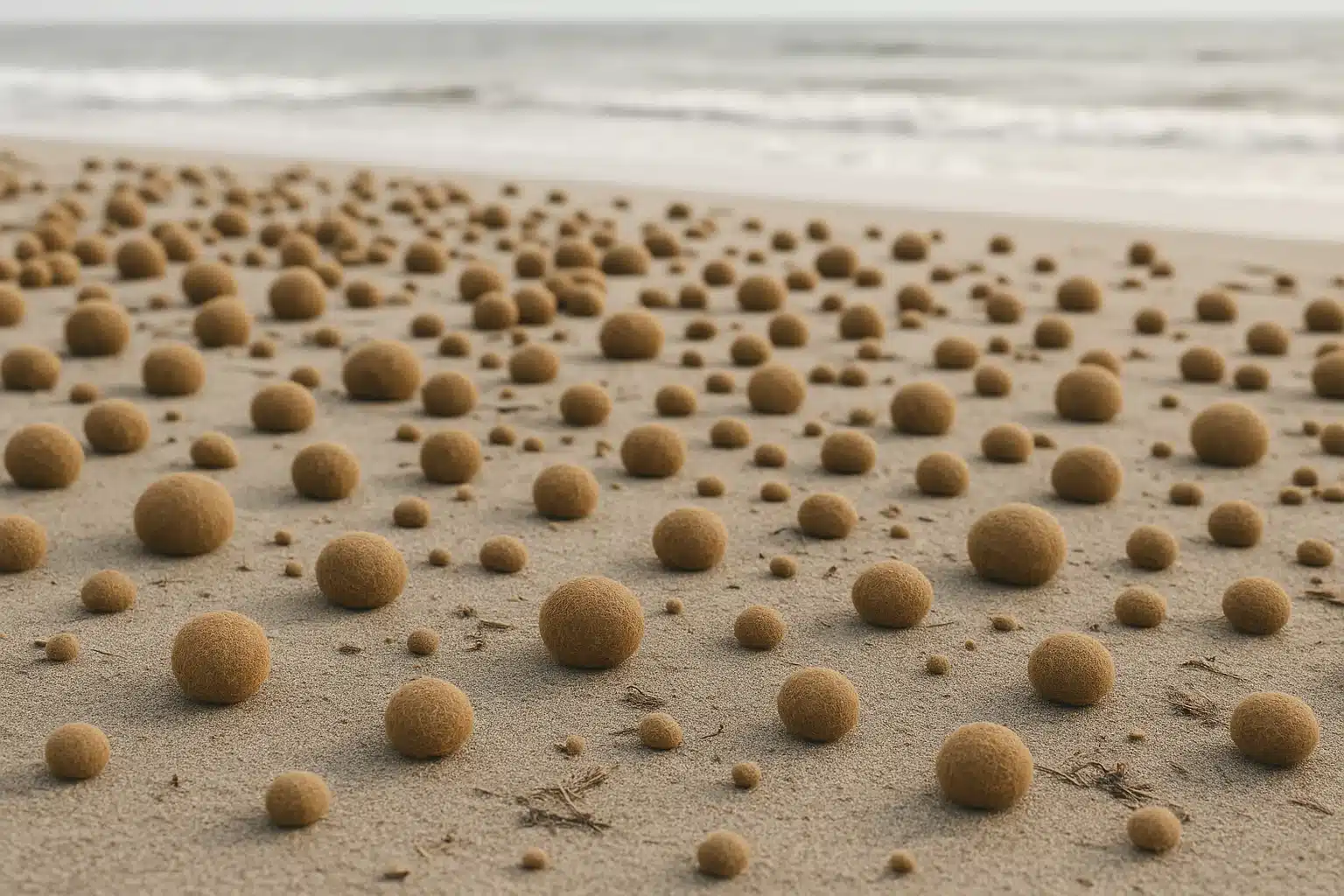 Bolas de Netuno ajudam a remover microplásticos do Mediterrâneo