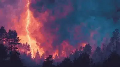 Crise climática aumentará incêndios causados por raios 3 Crise climática aumentará incêndios causados por raios