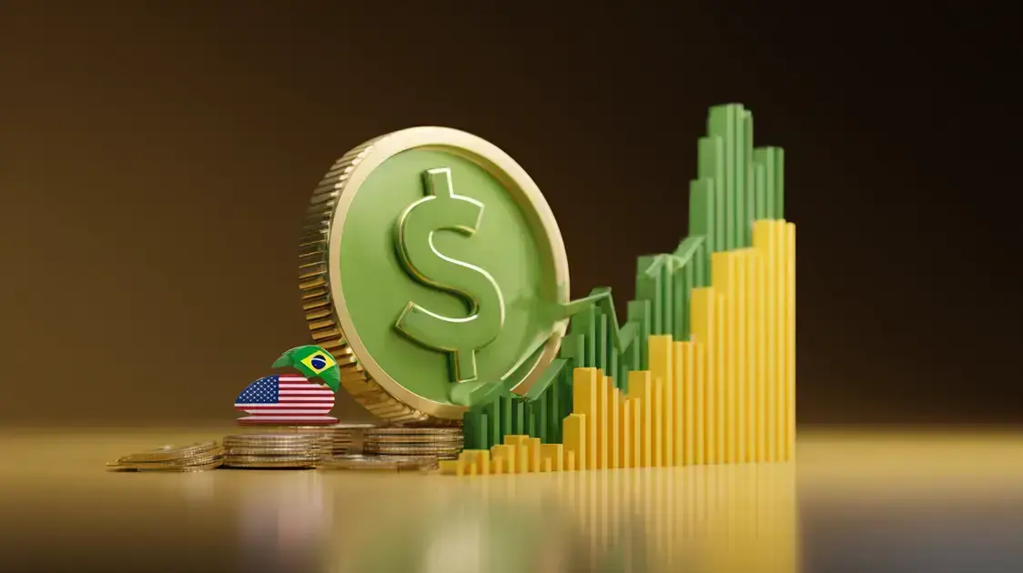 Dólar Cai e Bolsa Alcança Recorde com Aproximação EUA-Brasil