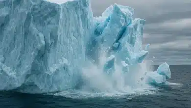 Iceberg gigante A23a desintegra-se após 40 anos no mar 9 Iceberg gigante A23a desintegra-se após 40 anos no mar