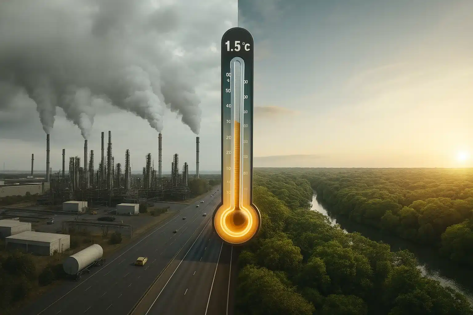 Combustíveis fósseis colocam em risco meta de aquecimento de 1,5°C