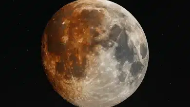 Vento terrestre pode explicar 'enferrujamento da Lua' 6 Vento terrestre pode explicar 'enferrujamento da Lua'