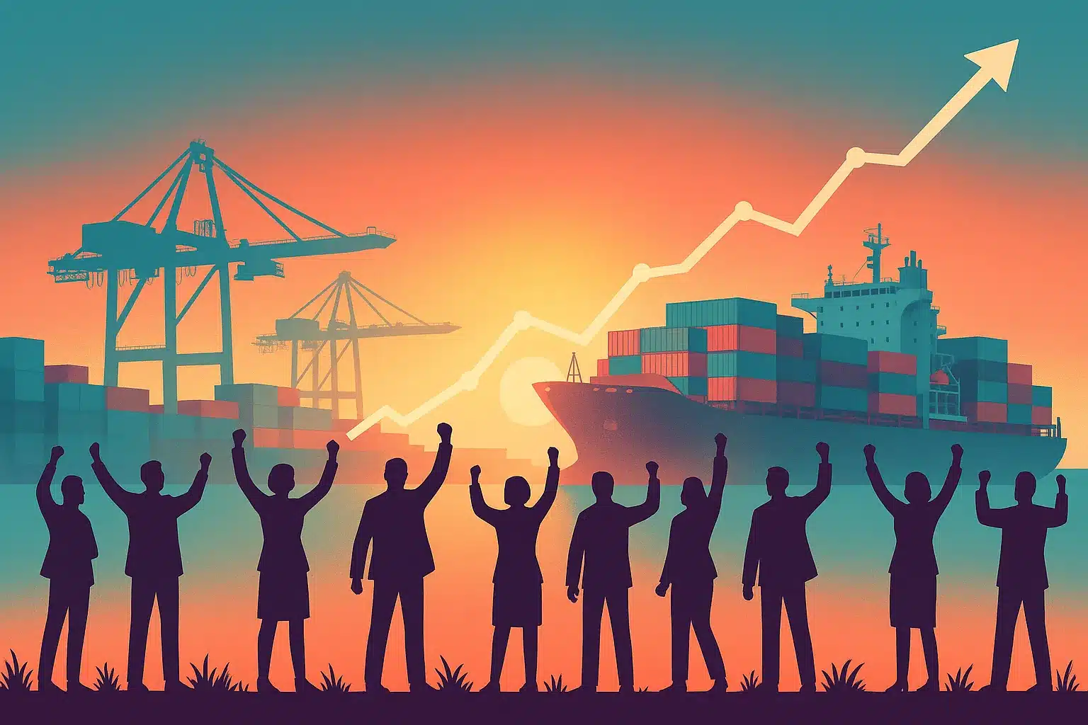 Emprego no comércio Brasil-China cresce significativamente