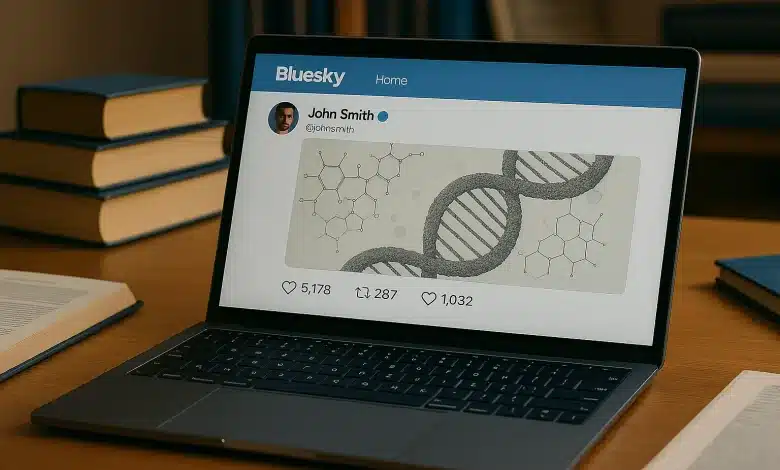 Posts científicos têm mais engajamento no BlueSky do que no X