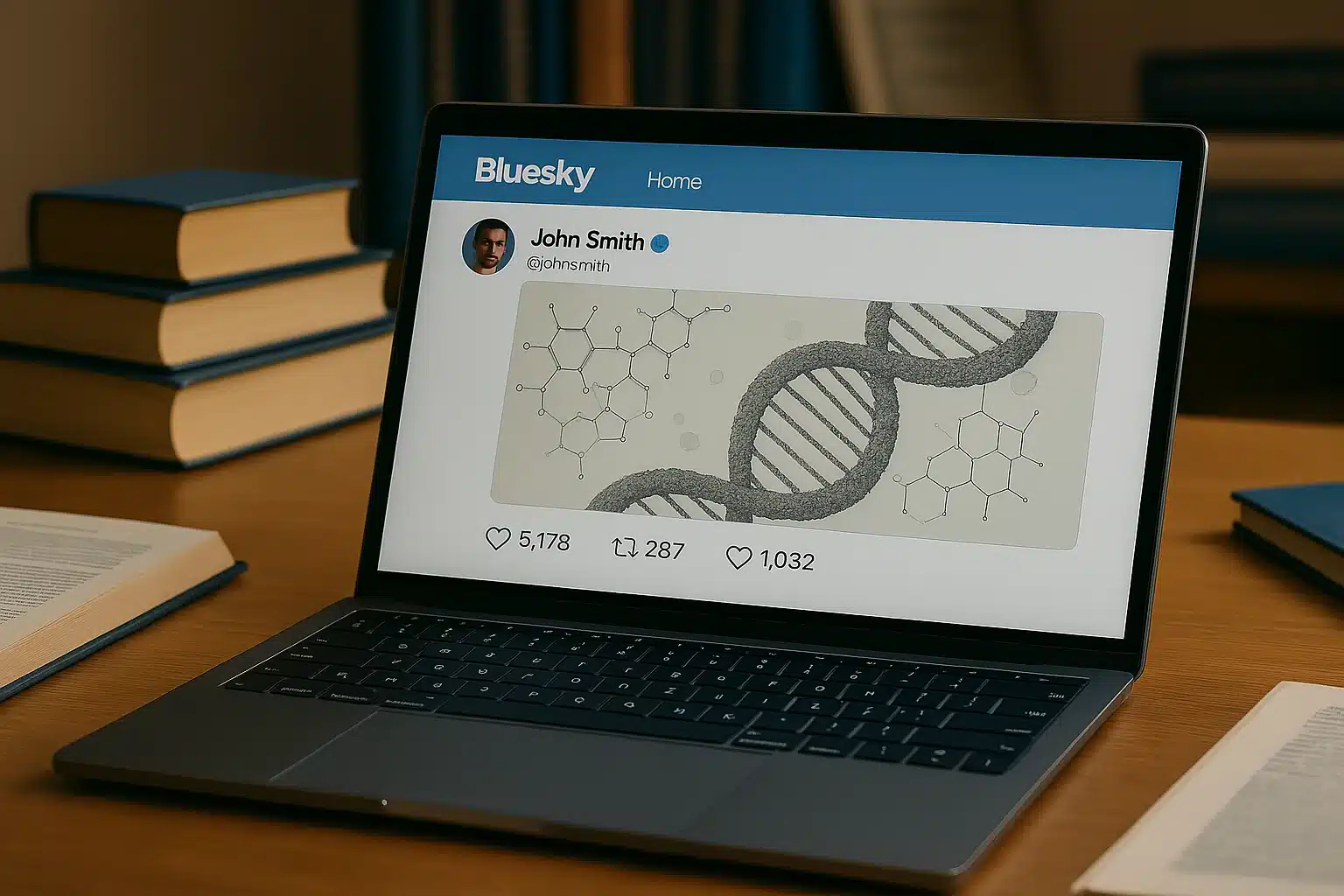 Posts científicos têm mais engajamento no BlueSky do que no X
