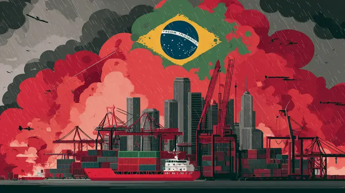 Tarifaço de Trump Pode Causar Perda de 65 Mil Empregos no Brasil