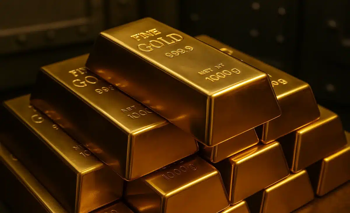 Tarifas e crises impulsionam recorde do ouro