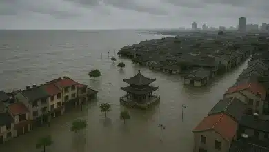 Crise costeira na China avança e ameaça grandes cidades 10 Crise costeira na China avança e ameaça grandes cidades