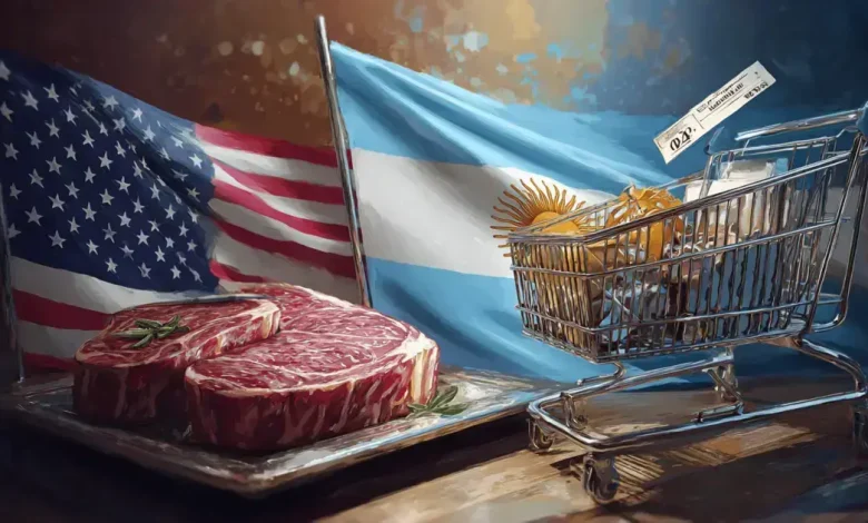 EUA Consideram Importar Carne Bovina Argentina para Reduzir Preços