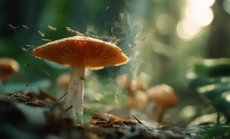 Fungo perfumado transforma fragrância em arma contra mosquitos