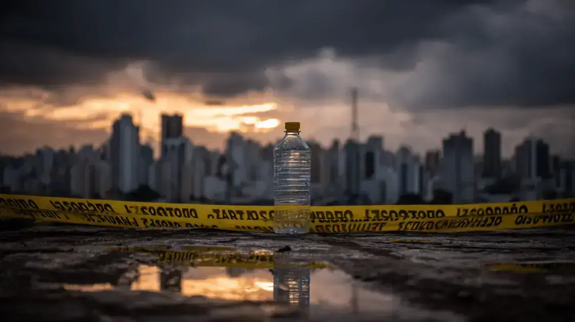Intoxicação por água mineral em SP gera alerta