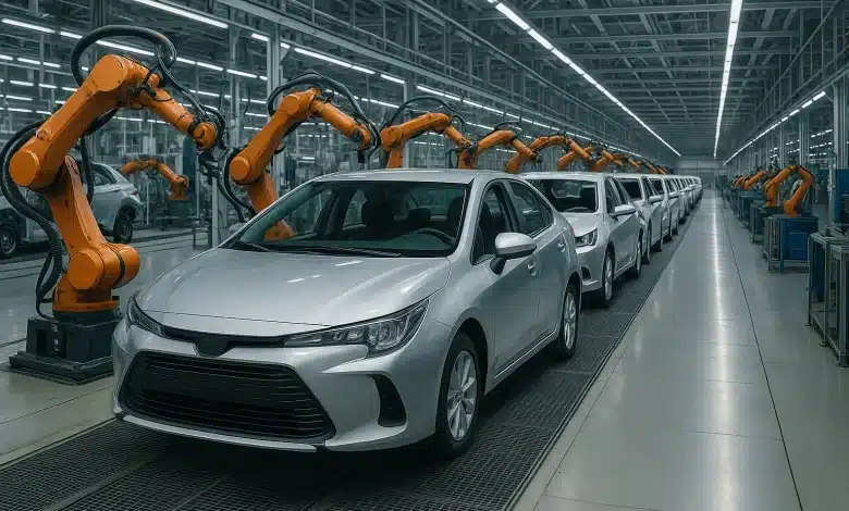 Toyota retomará produção em novembro com motores do Japão