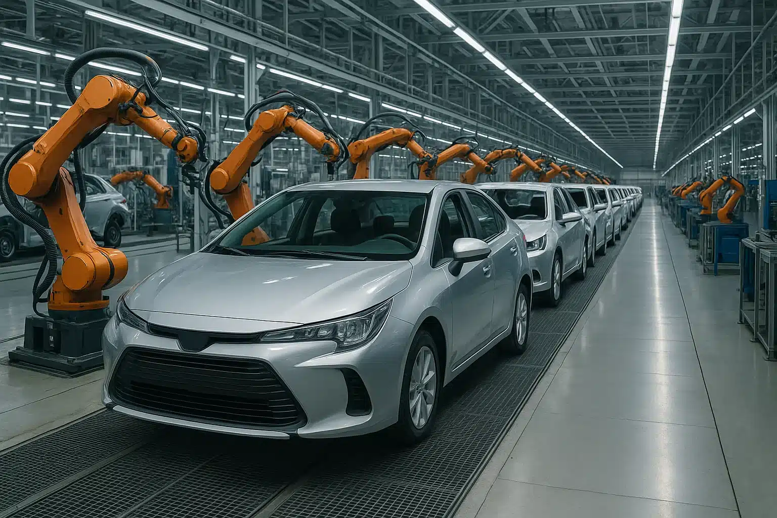 Toyota retomará produção em novembro com motores do Japão