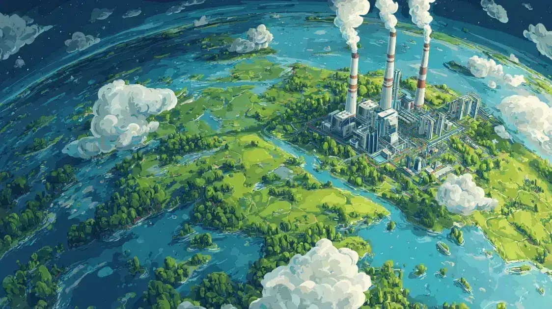 ONU prevê queda inédita nas emissões globais antes de 2030