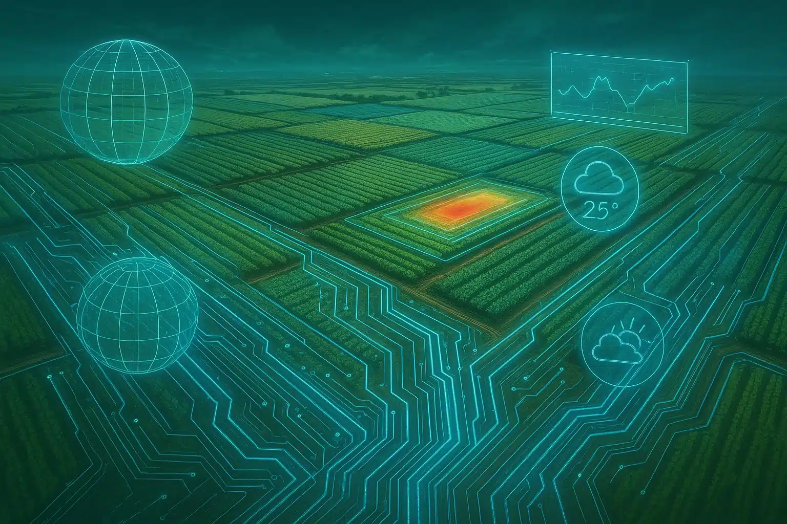 Previsões climáticas com IA transformam agricultura na Índia