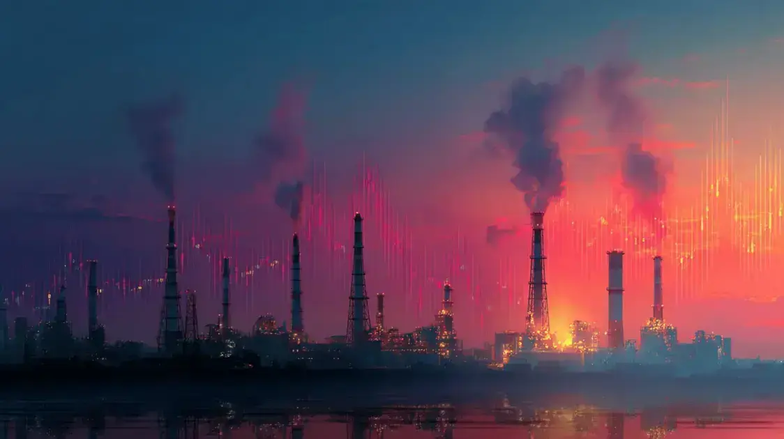 Produção Industrial Cresce em 9 Locais em Agosto de 2025
