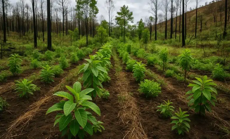 Produção sustentável transforma áreas queimadas em terras produtivas