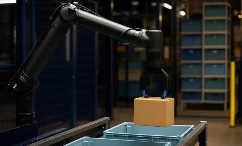 Robô Blue Jay da Amazon acelera entregas com eficiência
