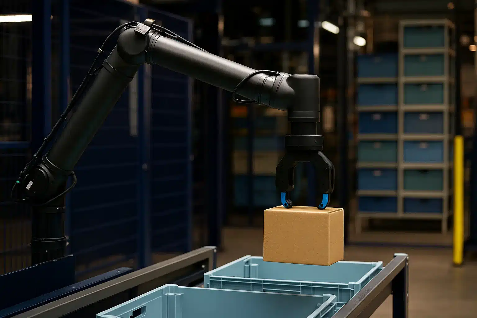 Robô Blue Jay da Amazon acelera entregas com eficiência