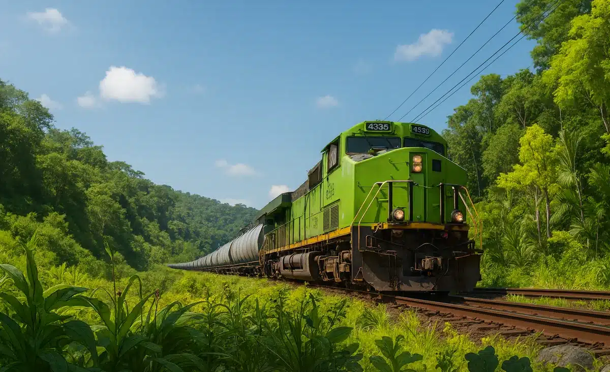 Vale e Wabtec testam uso de etanol em locomotivas