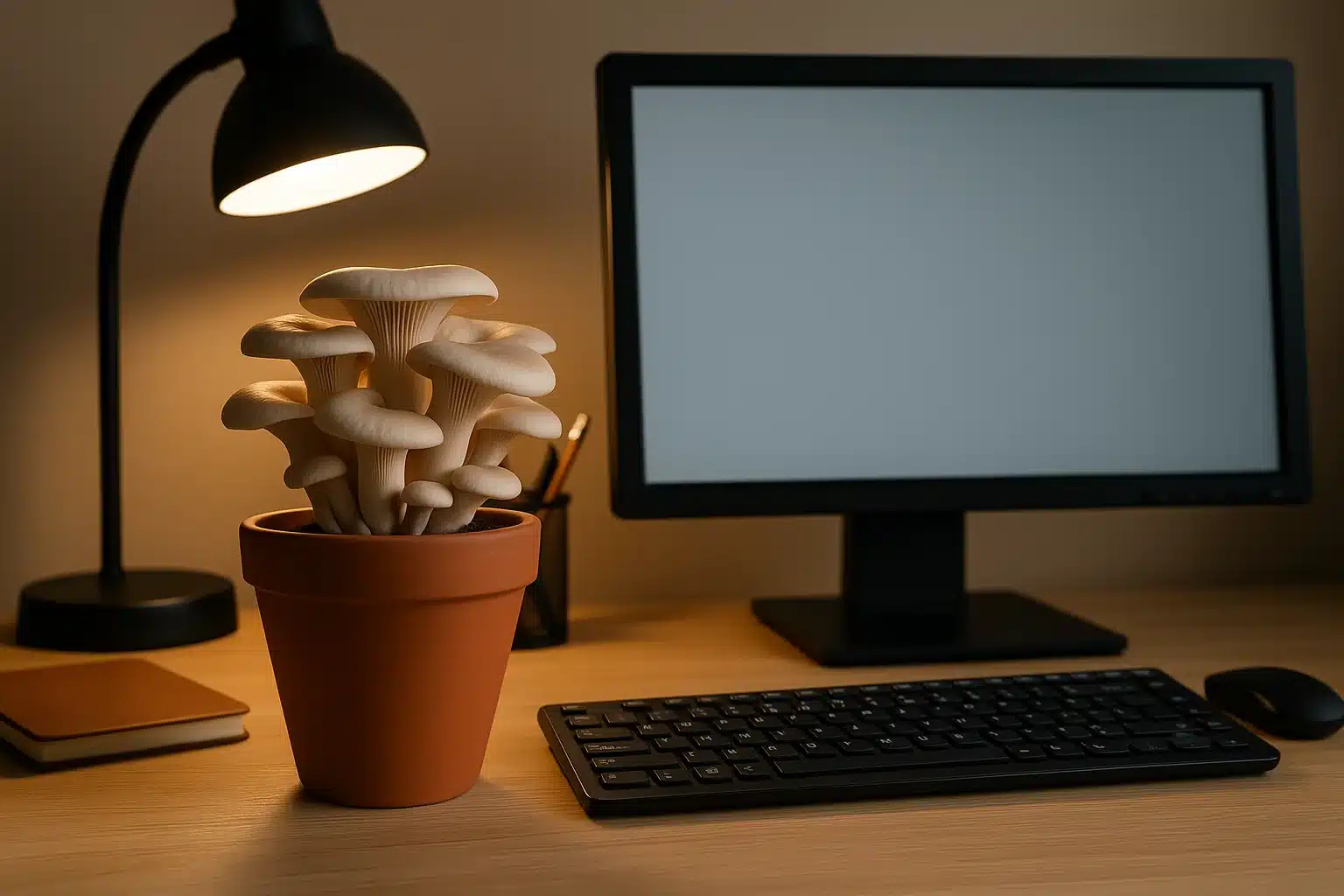 Pesquisadores criam computadores vivos com cogumelos shiitake