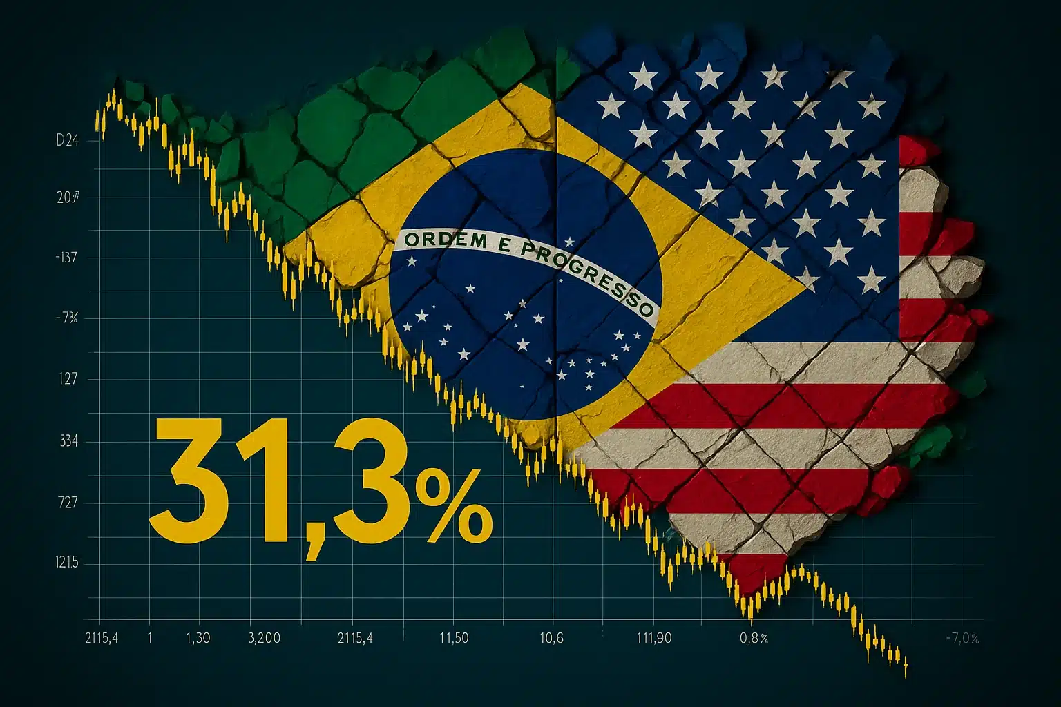 Exportações agro brasileiras para os EUA caem 31,3%