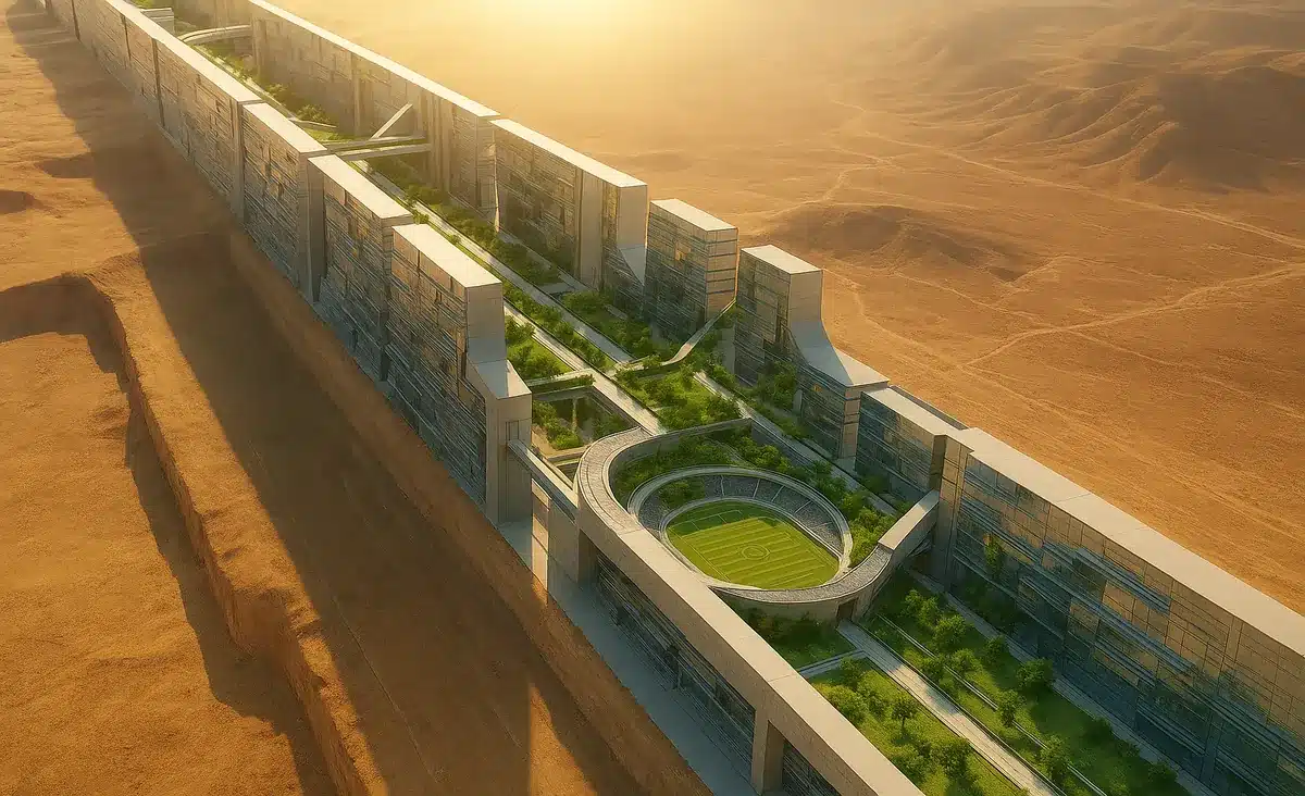 Arábia Saudita pausa projeto The Line de $2 trilhões