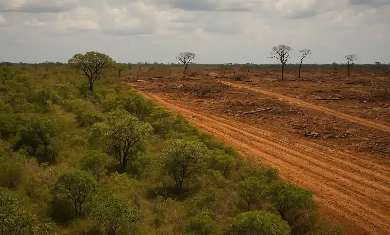 Desmatamento no Cerrado ameaça produção de soja e cadeias de suprimento