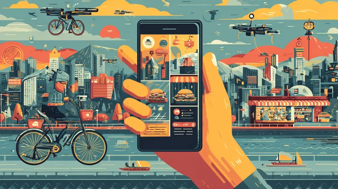 Integração Uber e iFood revoluciona delivery no Brasil