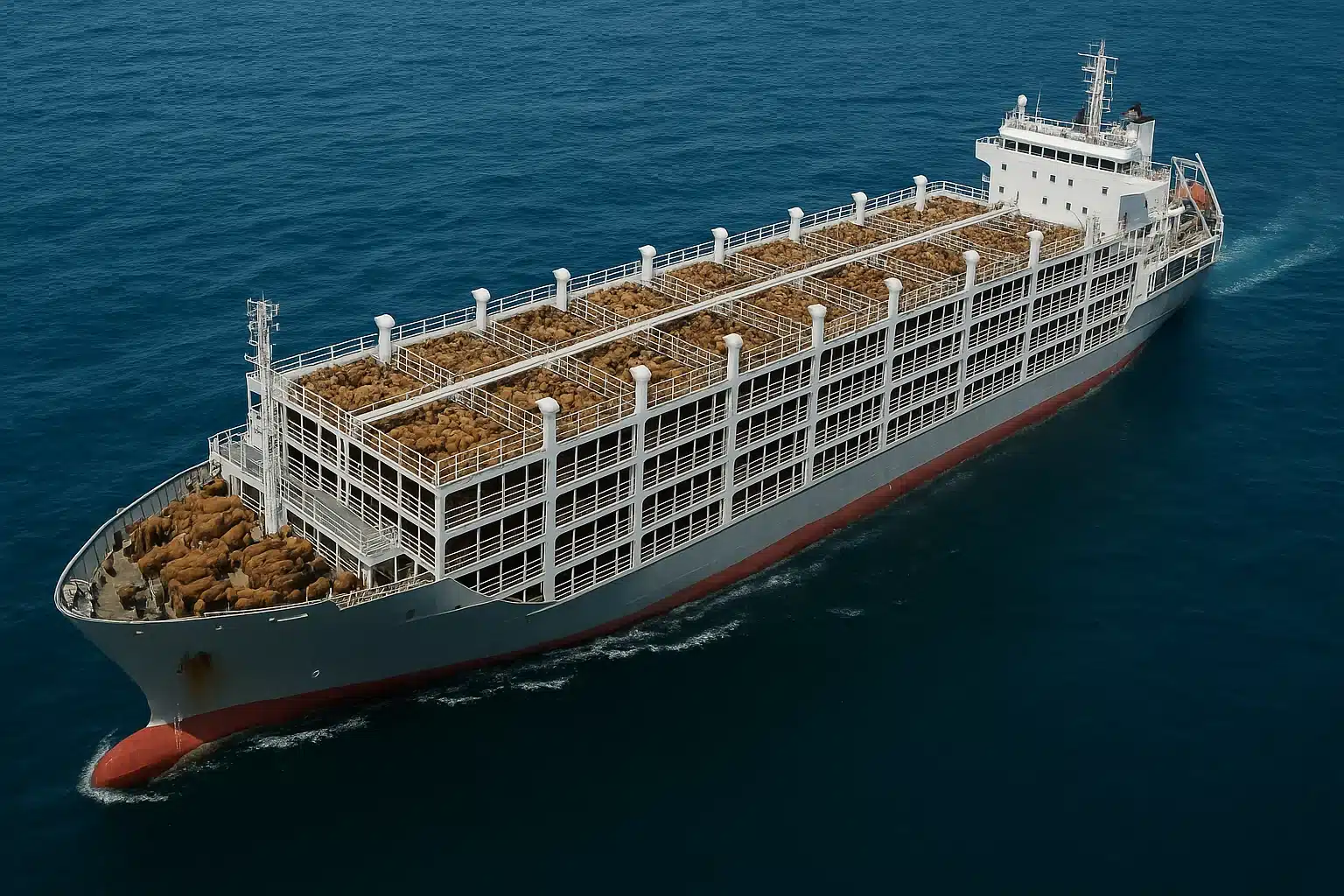 Navio com vacas uruguaias está bloqueado na Turquia há mais de 50 dias